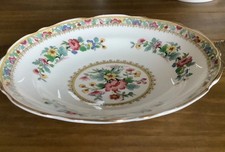 Coalport Bone China Ming Rose Shallow Bowl Dish 7 Inches Diameter VGC