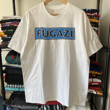 Fugazi Washed T-Shirt White L