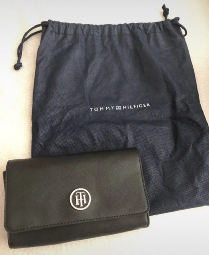 Tommy hilfiger black - hilfiger, leather