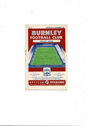 1958 burnley nottingham - burnley, v