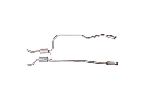 Exhaust silencer centre pipe - silencer,