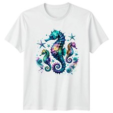 Vibrant Galaxy Seahorses