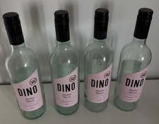 4 × 75cl Empty Glass Wine
