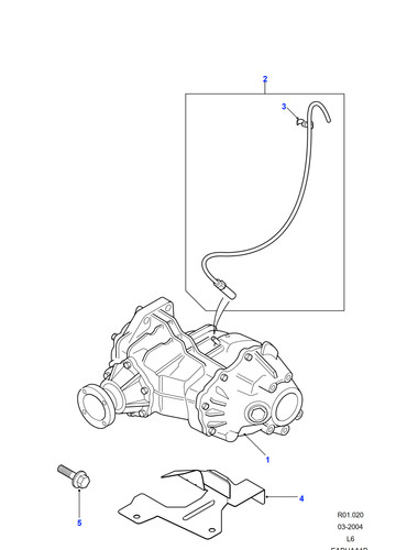 Land rover genuine - land, breather