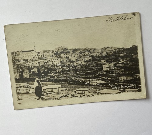 Bethlehem antique postcard