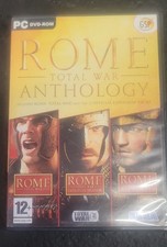 Rome Total War Anthology PC DVD ROM Game 2 Disc Set Sega Complete Tested 
