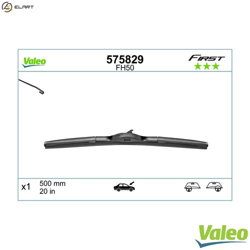 Wiper blade 575829 for - wiper, citroen