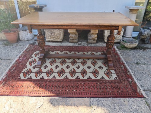 Refectory oak dining - dining, table