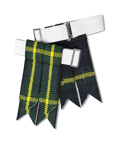 Scottish kilt hose flashes - scottish,
