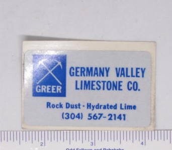 Greer germany valley - greer, limestone