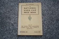 The National Used Car Price Book September 1935