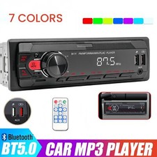 Single 1 Din Car Stereo Radio
