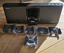Sony RDP-M15iP I Phone IPod Docking System, Blue tooth Adaptor, Remote Control