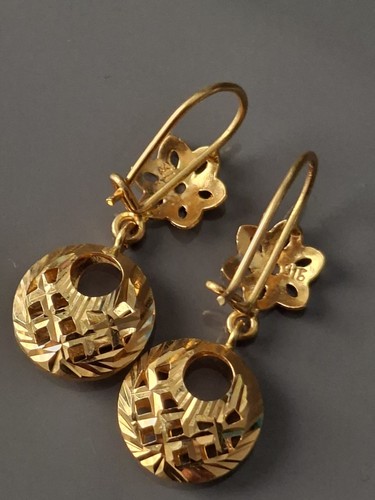 22k pure gold jumka earrings - jumka,