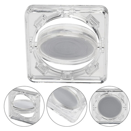 Clear coin display case - coin,