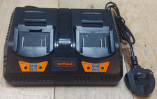 VonHaus 21.5V Battery Charger 21.5V / 2.2A Twin Battery Charger Model 3519001
