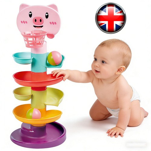 Baby ball drop tower toy - ball,