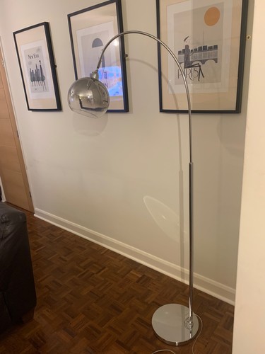 Next floor lamp silver - floor, with