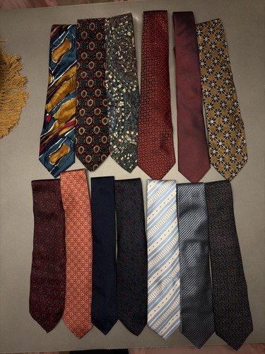 Lot designer neckties - lot, of