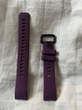 Smart Watch Fit Bit Purple Strap Silicone Band