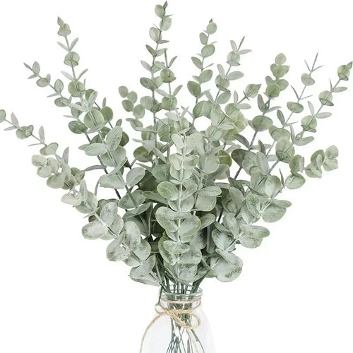 10pcs artificial eucalyptus - artificial,