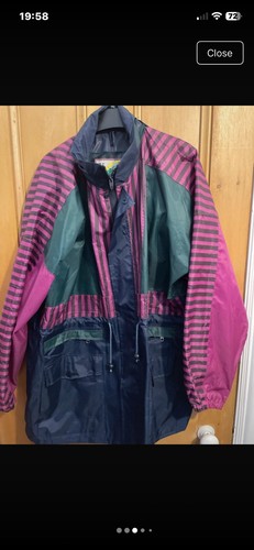Vintage rain coat - coat, 100%