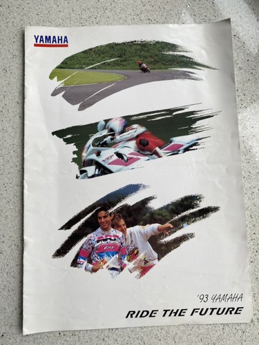 Yamaha motorcycle range 1993 - yamaha,