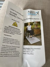 Mobility Care Roll Up Ramp Wheelchair Access Ramp