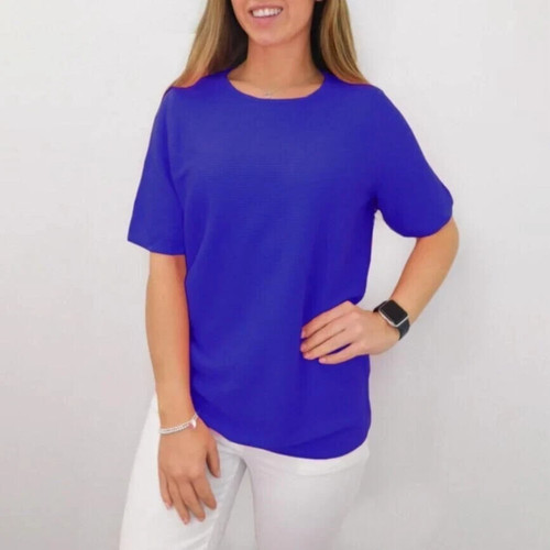 Ladies ribbed knitted short - ribbed,