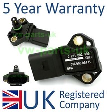 MAP Manifold Pressure Turbo Sensor 0281002399 038906051B VW Audi Skoda SEAT