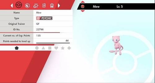 Pokemon sword shield mew - &,