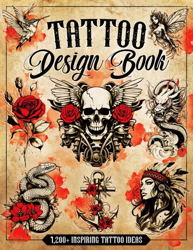 Tattoo design book - |, 1200+