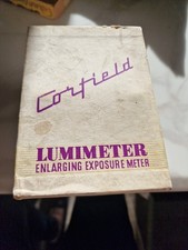 Corfield Lumimeter,  vintage photographic enlarging exposure meter. Untested 