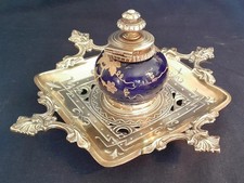Victorian Inkwell In The