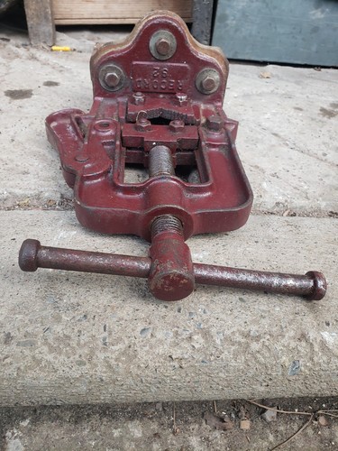 Record pipe vice - pipe, heavy