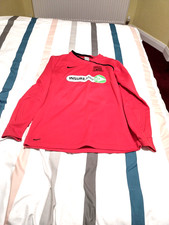 SOUTHEND UNITED FC GOALKEEPER SHIRT SIZE XL AGE 13/15 IN EXCELLANT CONDITION