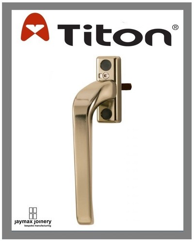 Derwent locking brass left - brass,