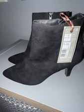 F&F Ankle Boots Black Faux