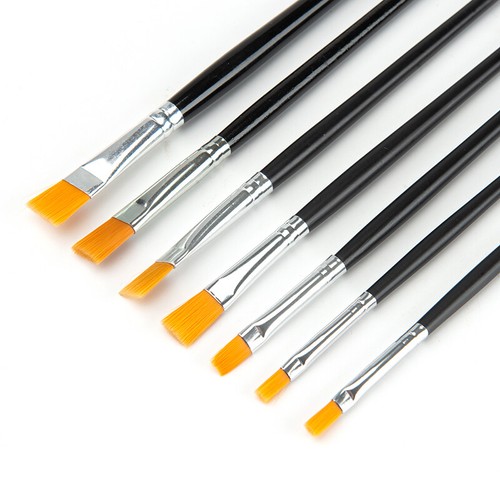 Artists brush flat paint - brush,