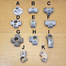Key Clamp 27mm Tube Pipe Clamps Fittings