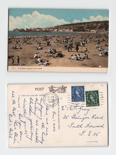 Postcard the sands - postcard,