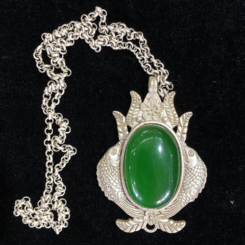 China tibet silver necklaces - tibet,