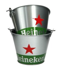2 x Heineken Bottle Ice Bucket