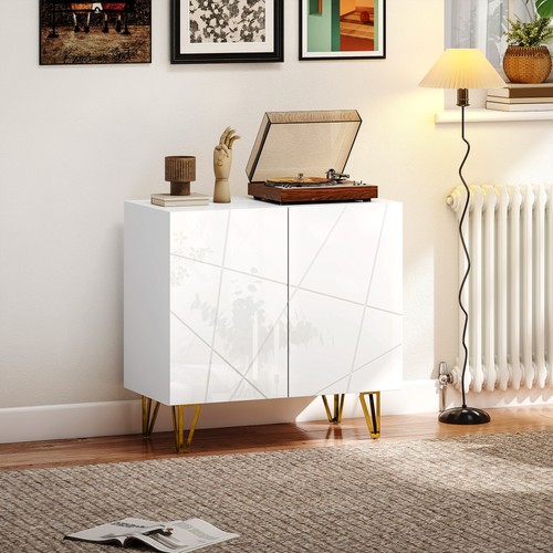 High gloss storage - high, cabinet