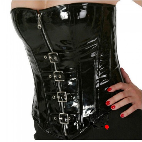 Gothic women glossy black - glossy,