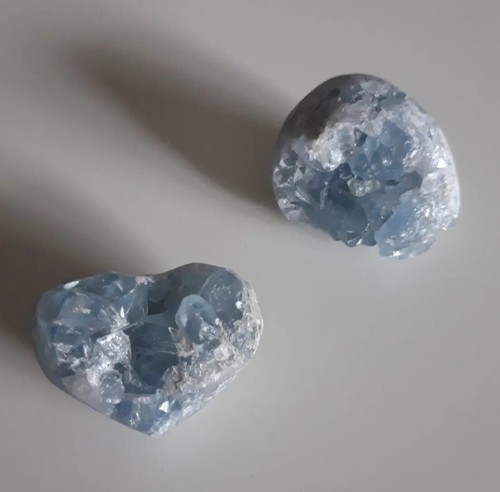 Celestite geode - celestite,