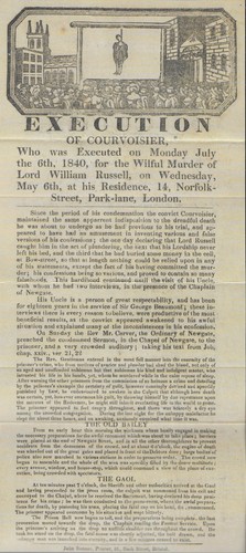 Victorian report execution - execution, of