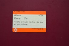 Post Aptis Platform Ticket from Addlestone