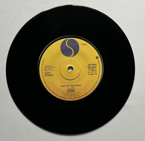 Rezillos top the pops - pops,