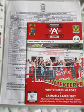 Whitchurch Alport v Cammell Laird - 2018 Play-off (with T/S)